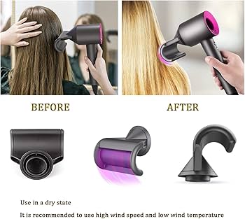 Quick Hair Dryer ヘアドライヤー アタッチメント dyson風 Amazon.com : Anti-Flight Flyaway Attachment Hair Nozzle for Dyson